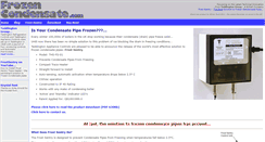Desktop Screenshot of frozencondensate.com